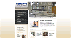 Desktop Screenshot of labobnova.com